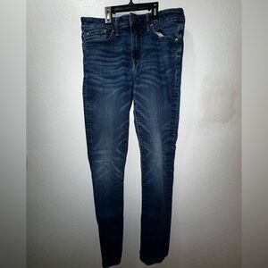 29x32 American Eagle (yikes) Dark Blue Skinny Jeans